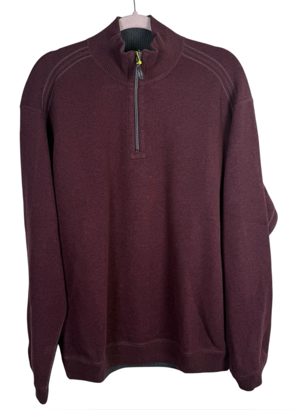 Tommy Bahama Reversible‎ Pro 1/2 Zip Cotton Pullover Size Large NWT